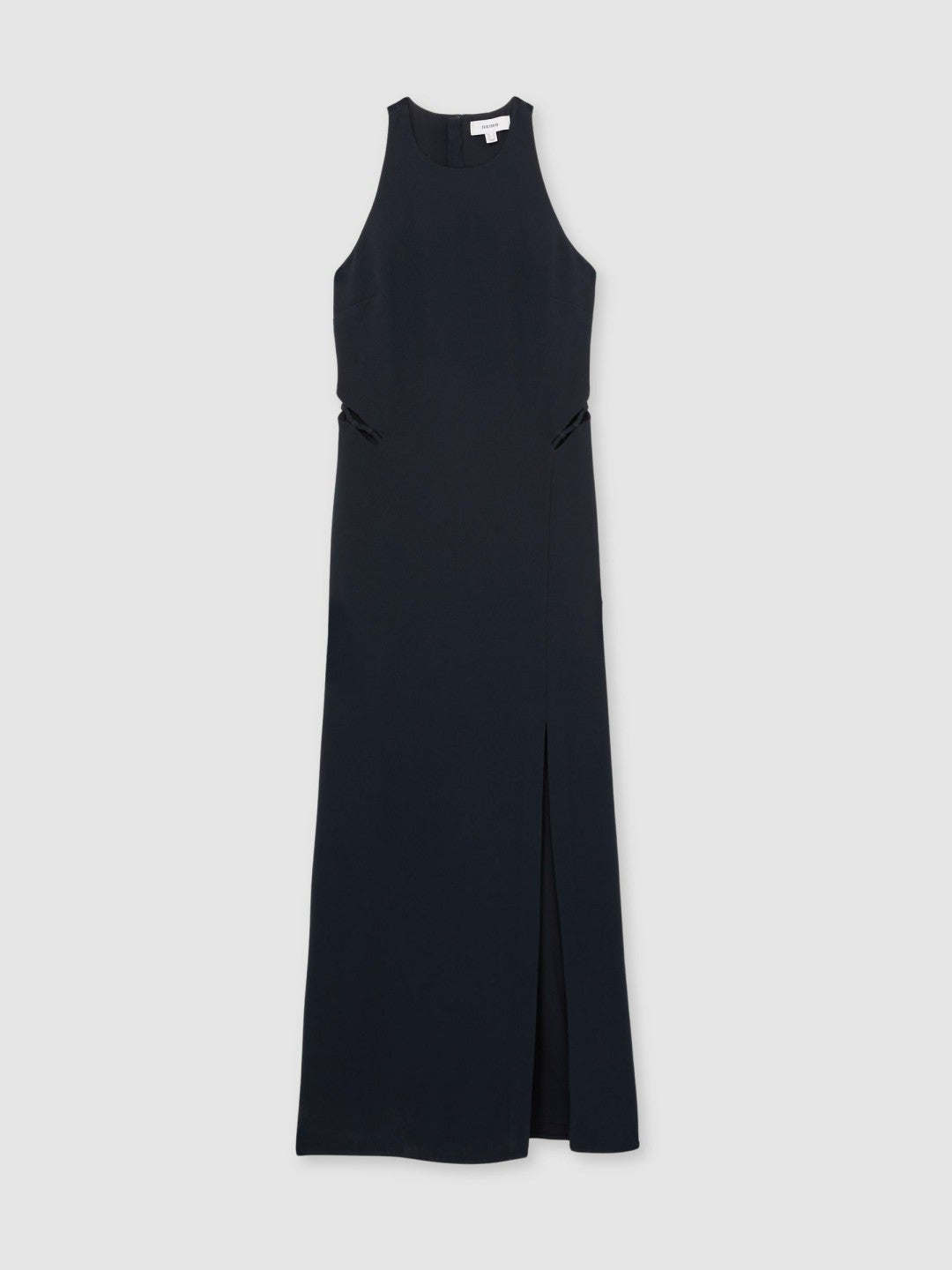 Ladder-Trim Sleeveless Maxi Dress Navy | Women