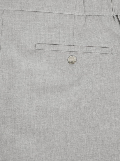 Slim-Fit Internal-Drawstring Trousers Grey | Men