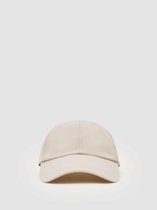 Embroidered-Logo Tech Baseball Cap Stone | Men