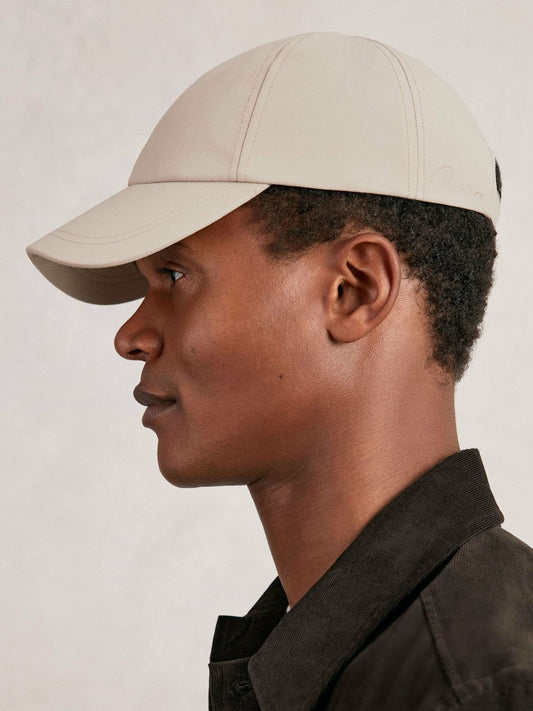 Embroidered-Logo Tech Baseball Cap Stone | Men