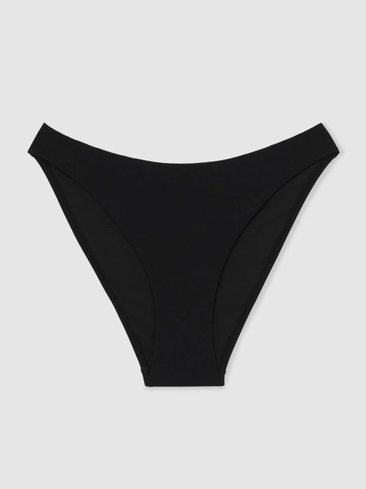 High Cut Bikini Bottoms Black | Women