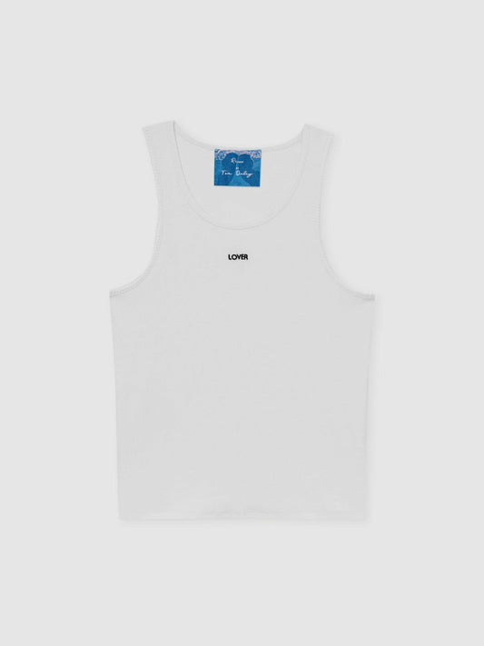 | Tom Daley Cotton Lover Vest with Stretch White | Men