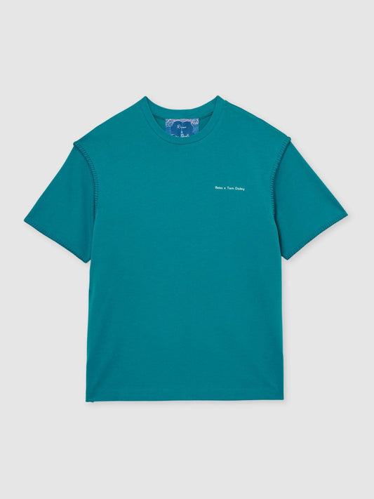| Tom Daley Graphic-Print T-Shirt Teal Green | Men