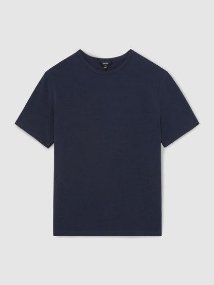 Stretch-Cotton Crew-Neck T-Shirt Navy | Men