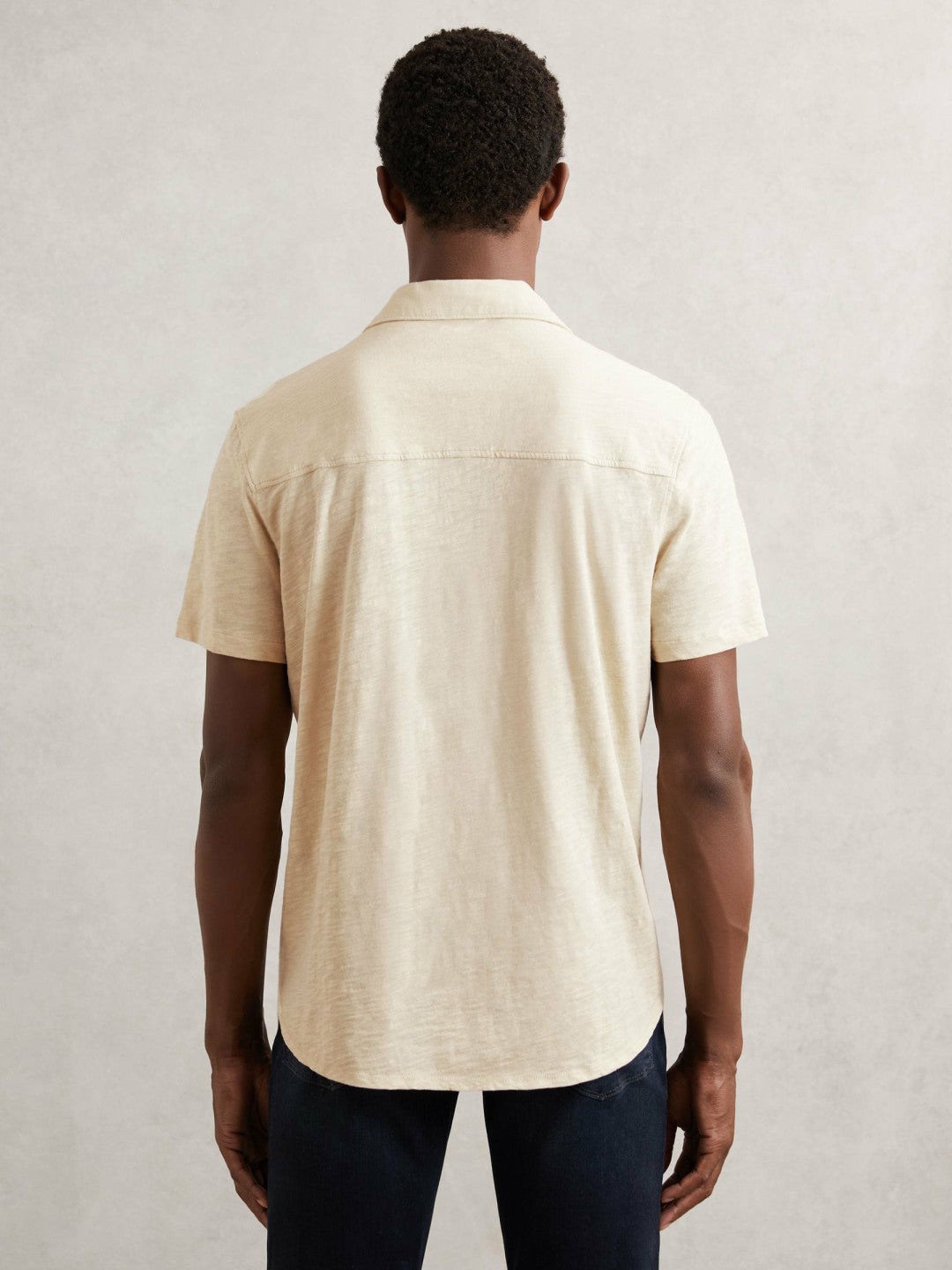 Paige Carillo Short Sleeve Shirt Cream | Men