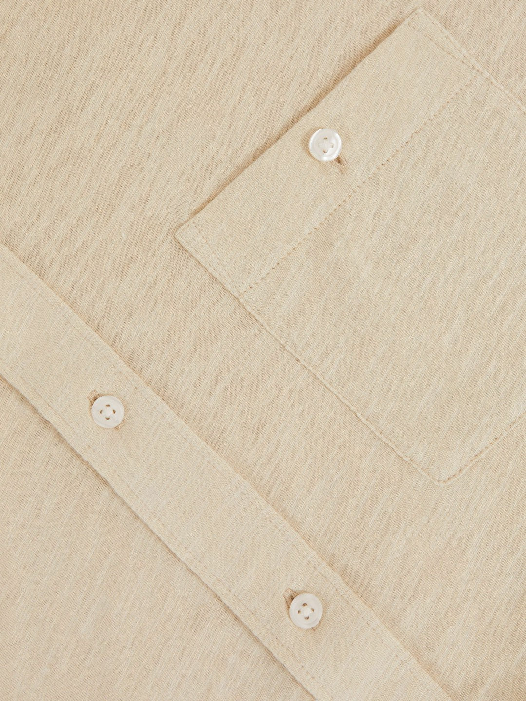 Paige Carillo Short Sleeve Shirt Cream | Men