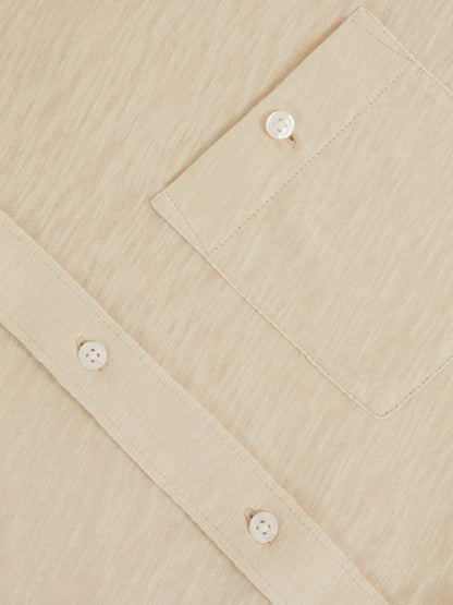 Paige Carillo Short Sleeve Shirt Cream | Men