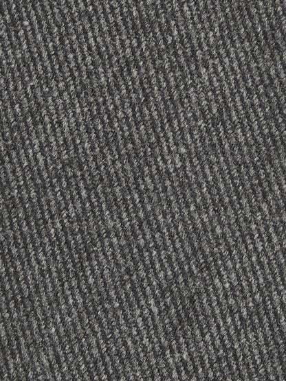 Wool-Silk Textured Tie Charcoal | Men