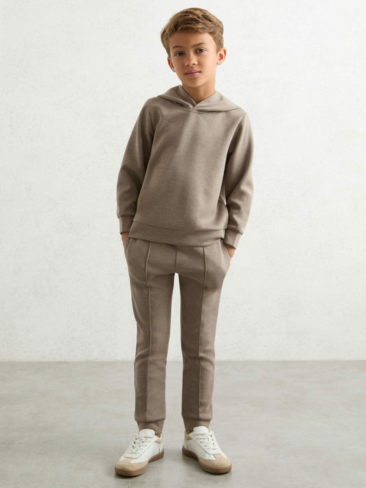 3-9 yrs Interlock Drawstring Joggers Taupe Brown | Children & Baby