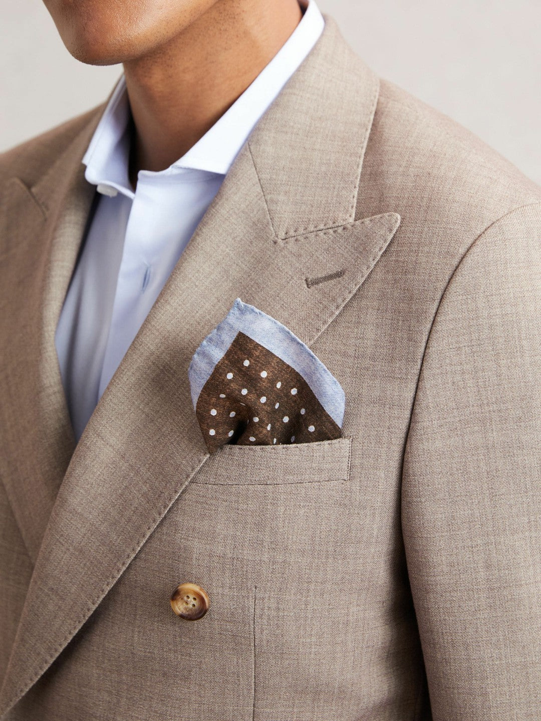 Pocket Squares Chocolate Brown | Men