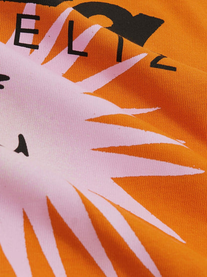 13-14 yrs SmileyWorld Sun Motif T-Shirt Orange | Children & Baby