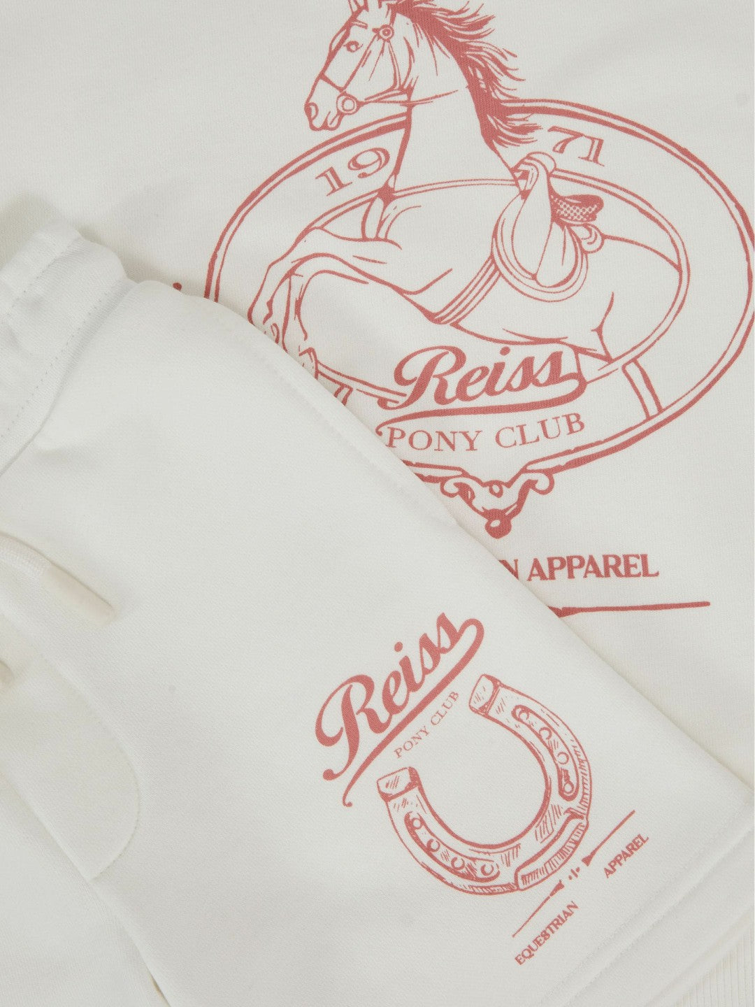 Pony Club Sweatshirt and Shorts Set Ecru | Children & Baby