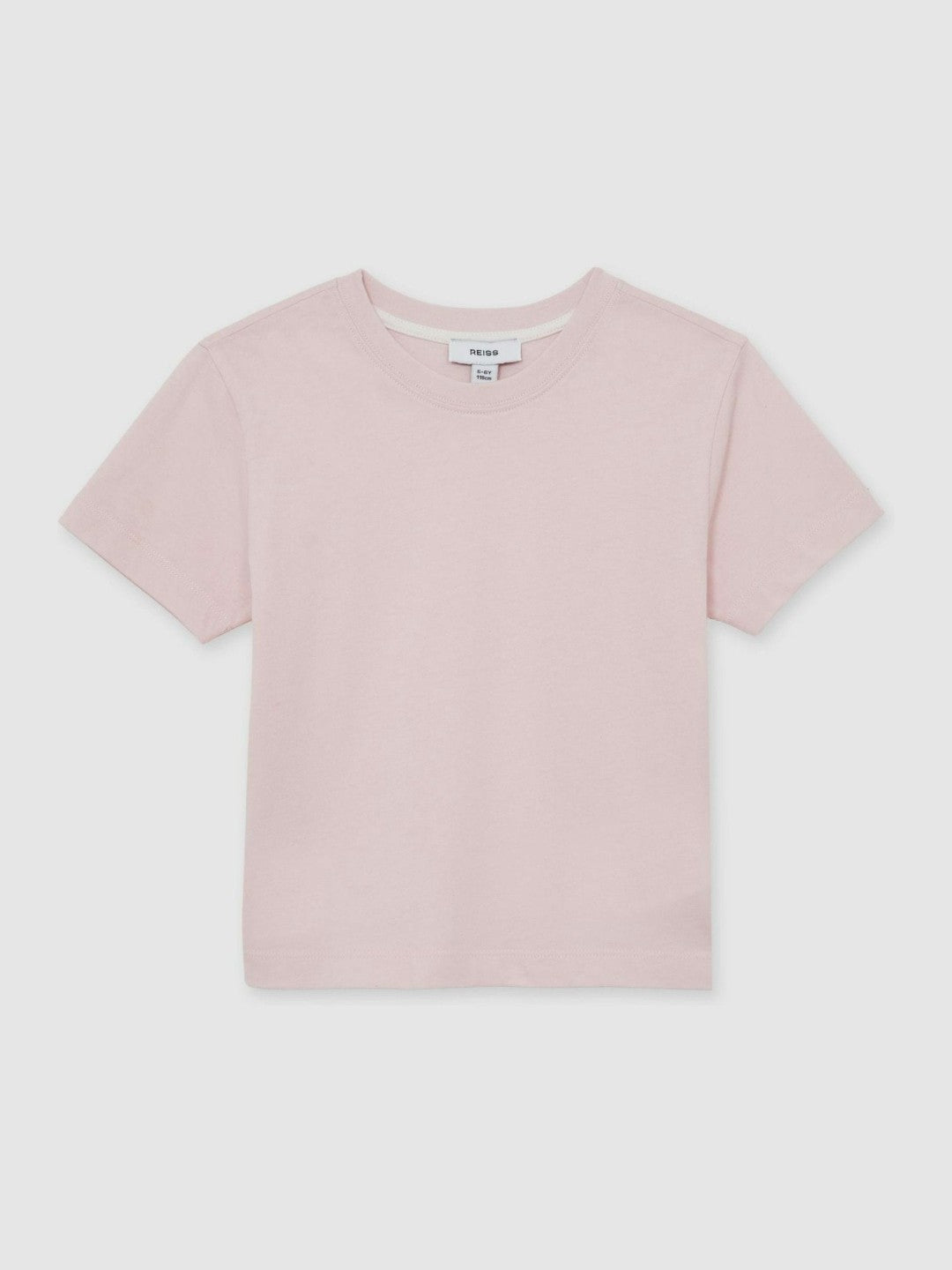 13-14 yrs Cotton Crew Neck T-Shirt Pink | Children & Baby