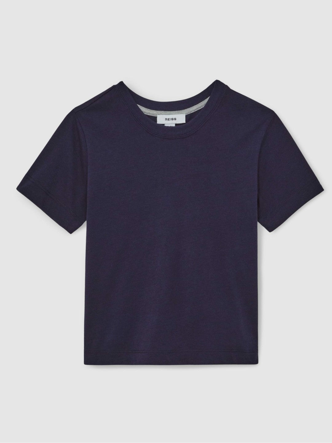 9-13 yrs Cotton Crew Neck T-Shirt Navy | Children & Baby