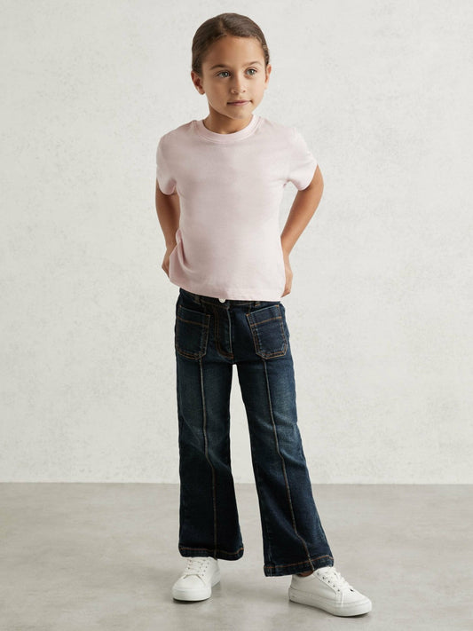 3-9 yrs Cotton Crew Neck T-Shirt Pink | Children & Baby