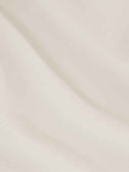 9-13 yrs Cotton Crew Neck T-Shirt Ivory | Children & Baby