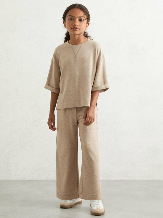 9-13 yrs Top And Trousers Lounge Set Oatmeal | Children & Baby