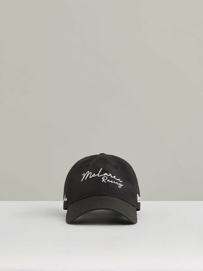 Unisex Fit McLaren Racing Logo Embroidered Cap Black | Men
