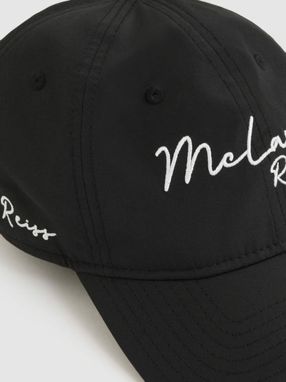 Unisex Fit McLaren Racing Logo Embroidered Cap Black | Men