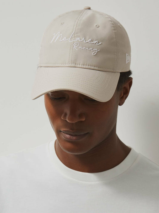 McLaren Racing Logo Embroidered Cap Unisex Fit Stone | Men