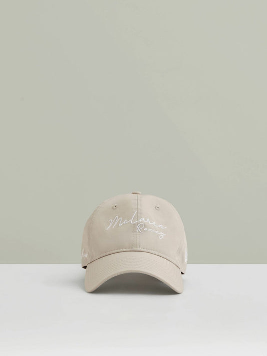 McLaren Racing Logo Embroidered Cap Unisex Fit Stone | Men