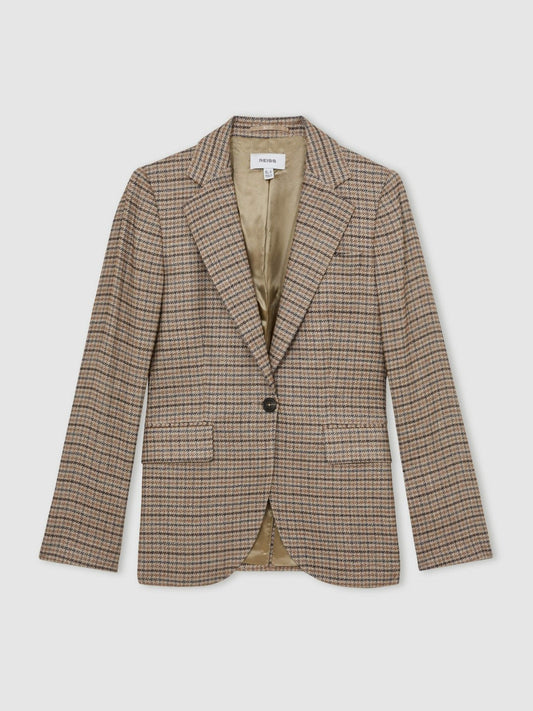 Jacket Neutral Check | Women