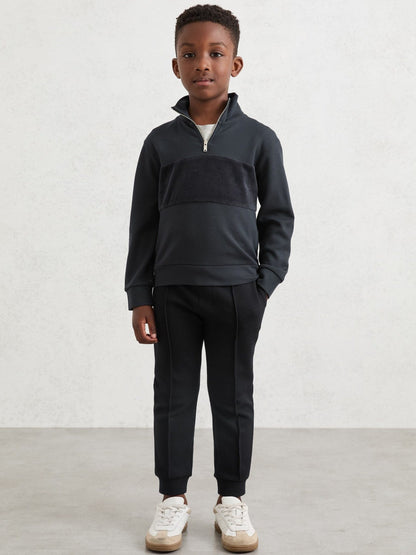9-13 yrs Interlock Drawstring Joggers Navy Blue | Children & Baby