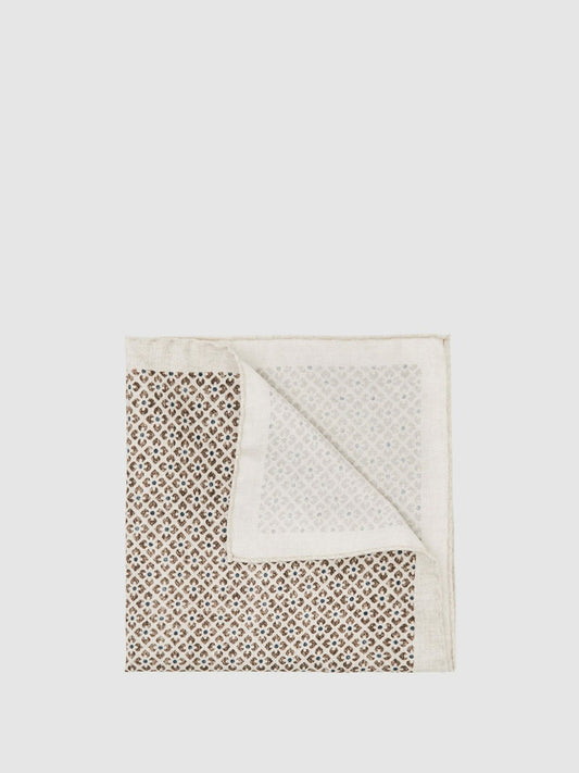 Pocket Square Oatmeal Melange | Men